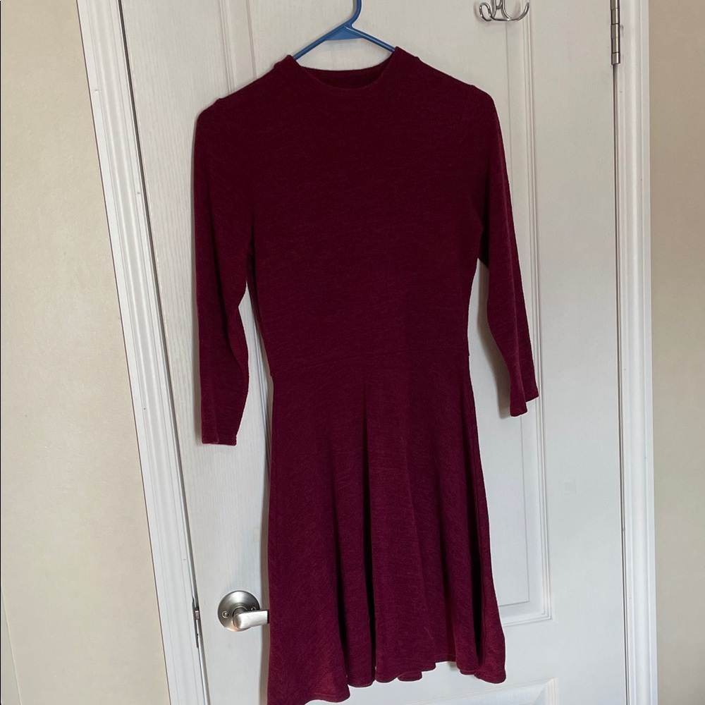 Fit and Flare Sweater Dress